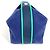 Borsa Vanity Pouch Black GM Hermès Brid Blu Verde - vista 6