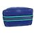 Borsa Vanity Pouch Black GM Hermès Brid Blu Verde - vista 8