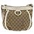 Borsa Messenger D Ring Gucci in Canvas GG Media Beige