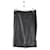 Alexandre Vauthier Schwarzer Lederrock