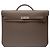 Hermès Bolso HERMES Kelly Depeches de Cuero Gris - 102969 - vista 2