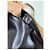 Céline Vintage Celine Paris Patentes Leder Triomphe Monogramm Tasche Braun Golden - Ansicht 4