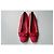 LOUIS VUITTON Bailarinas de Piqué de Algodón Rosa Brillante 36 BUEN ESTADO - vista 2
