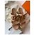 Espadrilles Hermès Ithéa 30 in scamosciato beige - vista 3