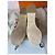 Espadrilles Hermès Ithéa 30 in scamosciato beige - vista 5