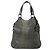 Borsa Tribute in pelle grande Saint Laurent Argento
