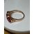 Autre Marque Anello in oro rosa con rubini e diamanti - vista 6