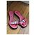 Dior rosa Leder- und Gummisandalen Größe 37 Pink - Ansicht 7