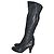 Moschino Cheap And Chic Lederstiefel grau Größe 36