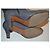 Moschino Cheap And Chic Lederstiefel grau Größe 36 - Ansicht 4