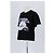 Casablanca Camiseta de algodón negra Negro - vista 4