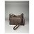 Vintage Givenchy Leder Tasche gestreift Braun - Ansicht 14