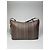 Vintage Givenchy Leder Tasche gestreift Braun - Ansicht 2