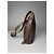 Vintage Givenchy Leder Tasche gestreift Braun - Ansicht 7