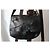 Borsa in pelle nera Prada con tracolla regolabile Nero - vista 2