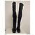 Ann Demeulemeester Stretch Leder Stiefel schwarz - Ansicht 3