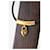 Pulsera Hermès con charm de corazón y candado en metal dorado Negro  - vista 2
