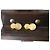 Gemelli in metallo dorato Chanel D'oro - vista 10