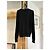 Saint Laurent Pullover Schwarz Mohair Wolle Leopardenmuster - Ansicht 6