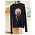 Saint Laurent Pullover Schwarz Mohair Wolle Leopardenmuster - Ansicht 8