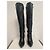 Botas overknee de cuero negro Vic Matié - vista 5