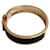 Pulseira Charm Click H da Hermès Preto Dourado  - vista 3