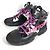Louis Vuitton Millennium Line Ankle Boots Black Pink Purple - view 5