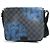 Borsa a tracolla District PM Damier Graphite di Louis Vuitton Nero Blu - vista 2