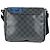 Borsa a tracolla District PM Damier Graphite di Louis Vuitton Nero Blu - vista 3
