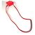 Louis Vuitton Damier Glace Marty Pochette Flap Shoulder Bag Red Coral - view 7