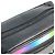Borsa a Spalla Mini Soft Trunk Taiga Rainbow di Louis Vuitton Nero Multicolore - vista 3