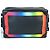 Borsa a Spalla Mini Soft Trunk Taiga Rainbow di Louis Vuitton Nero Multicolore - vista 5
