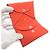 Tarjetero Calvi Duo de cuero Epsom de Hermès en naranja - vista 4
