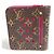 Billetera compacta con cremallera perforada Monogram Louis Vuitton Rosa Fucsia Monograma - vista 2