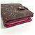 Billetera compacta con cremallera perforada Monogram Louis Vuitton Rosa Fucsia Monograma - vista 5