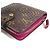 Billetera compacta con cremallera perforada Monogram Louis Vuitton Rosa Fucsia Monograma - vista 7
