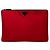 Clutch morbido in tessuto rosso Prada