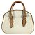 Borsa tote Summit Drive in Monogram Vernis di Louis Vuitton Bianco