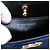 Mini borsa a mano Chanel Coco Mark in velluto blu navy - vista 9