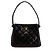 Mini borsa a mano Chanel Matelassé Coco Mark Nero