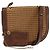 Stella Mc Cartney Stella McCartney Umhängetasche mit Klappe aus Polyester Braun