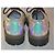 Scarpe stringate iridescenti Alexander McQueen ecopelle 37 IT Multicolore - vista 4