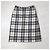 Falda kilt Escada en pura lana virgen Blanco Gris - vista 5