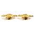 Timeless Orecchini a clip in metallo dorato Chanel Coco Mark D'oro - vista 4