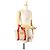 Louis Vuitton Antigua Cabas PM Handtasche Rot Beige - Ansicht 13