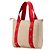 Louis Vuitton Antigua Cabas PM Handtasche Rot Beige - Ansicht 2