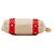 Louis Vuitton Antigua Cabas PM Handtasche Rot Beige - Ansicht 3