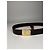 Cintura in pelle vintage Cartier marrone - vista 2