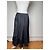 Vintage Courreges Viskose Rock Schwarz M - Ansicht 13