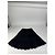Vintage Courreges Viskose Rock Schwarz M - Ansicht 4